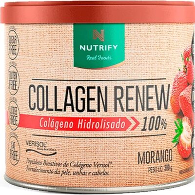 Nutrify - Colágeno Collagen Renew Verisol - 300g - Morango